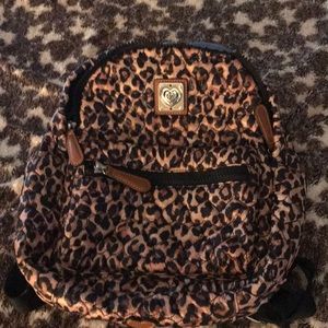 Brighton cheetah backpack